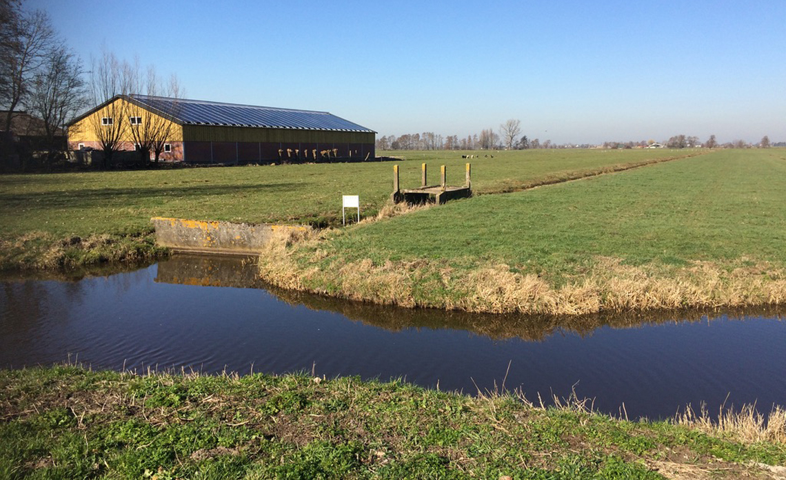 De bodemdaling in de Alblasserwaard 